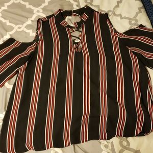 cold shoulder top
